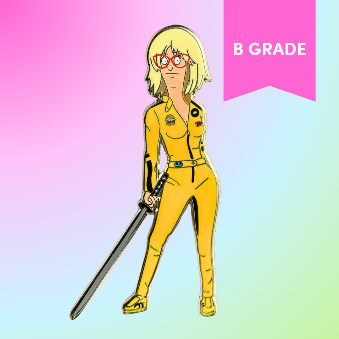 Kill Bob Enamel Pin - B GRADE