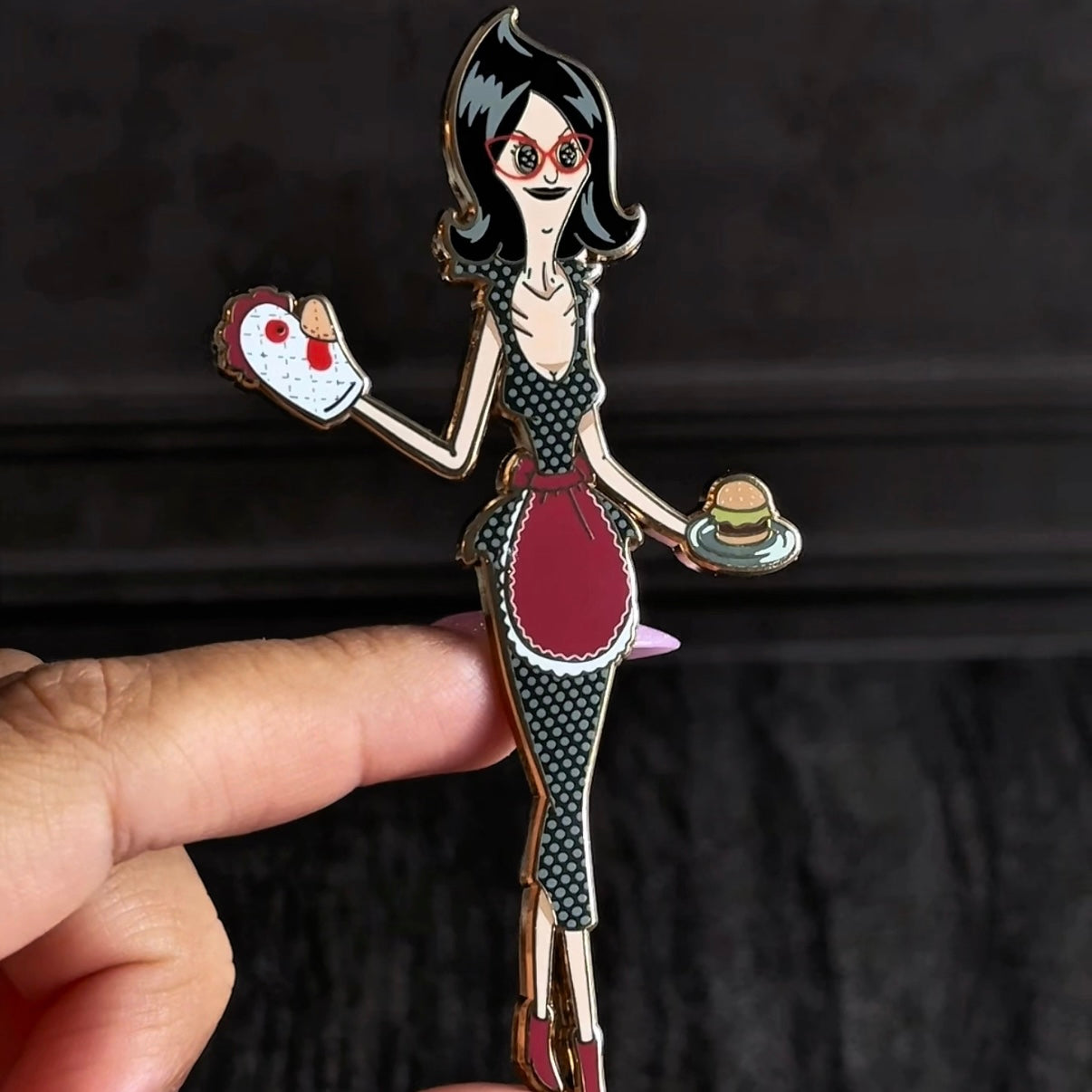 Other Linda Enamel Pin