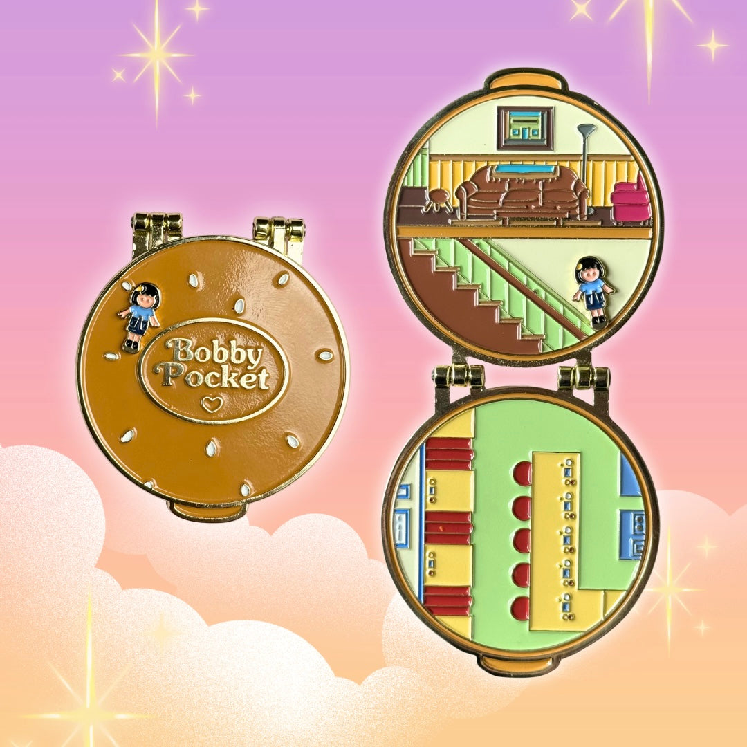 Bobby Pocket Enamel Pin