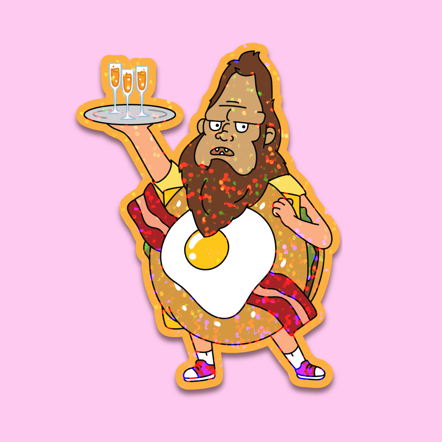 Big Boy Brunchsquatch Glitter