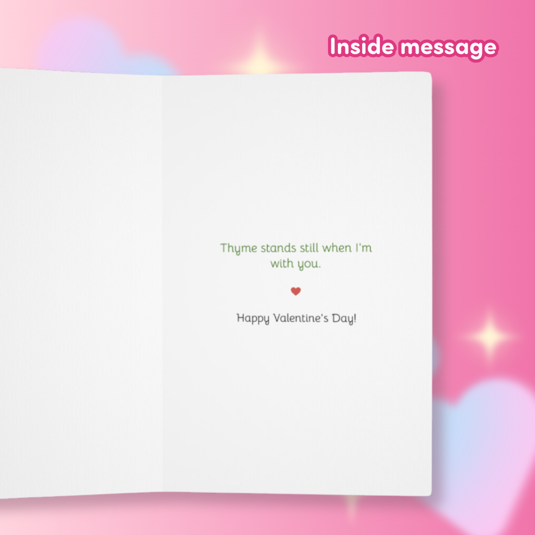 Love Grows Valentine's Day Card