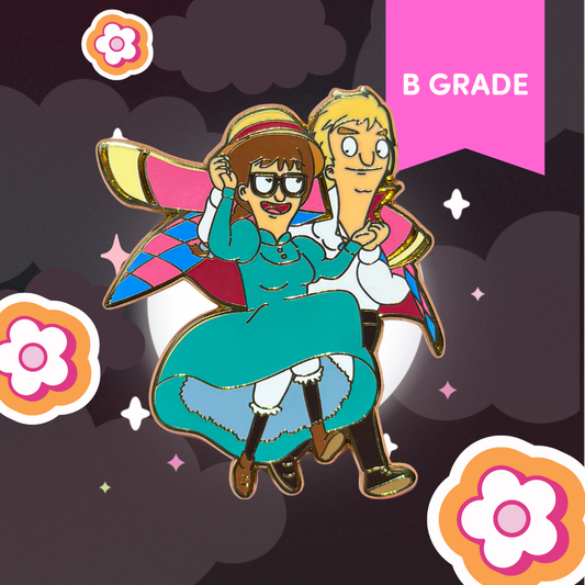 Jimmy Jr's Moving Castle Enamel Pin [B GRADE]
