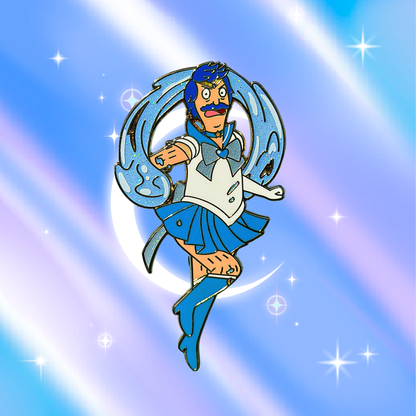 Super Sailor Bob Enamel Pin