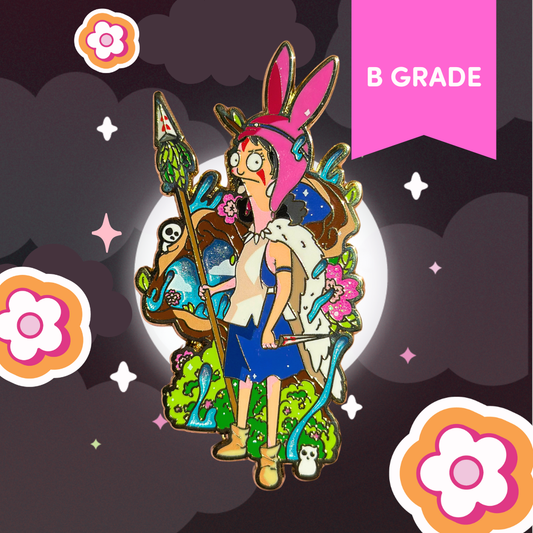 Wolf Princess Enamel Pin - B GRADE