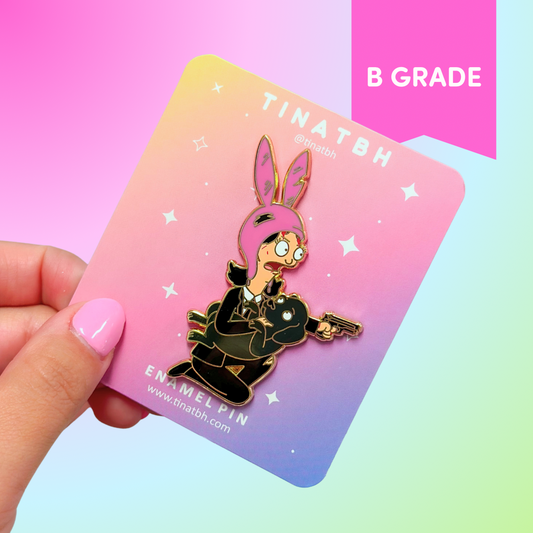 Louise Wick Enamel Pin - B GRADE
