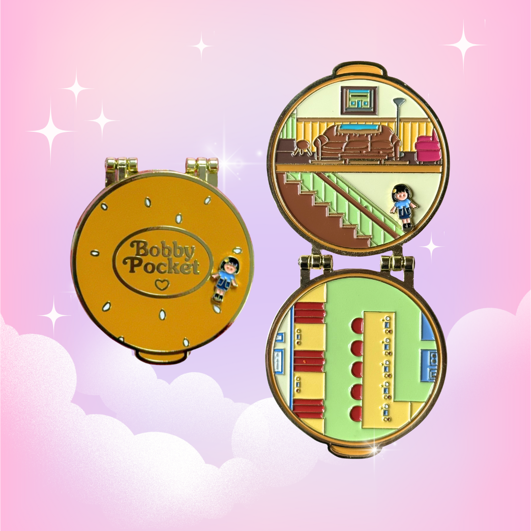 Bobby Pocket Enamel Pin