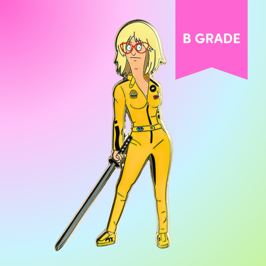 Kill Bob Enamel Pin - B GRADE