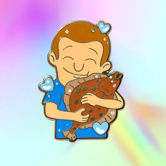 Pancake Enamel Pin [PATREON EXCLUSIVE]
