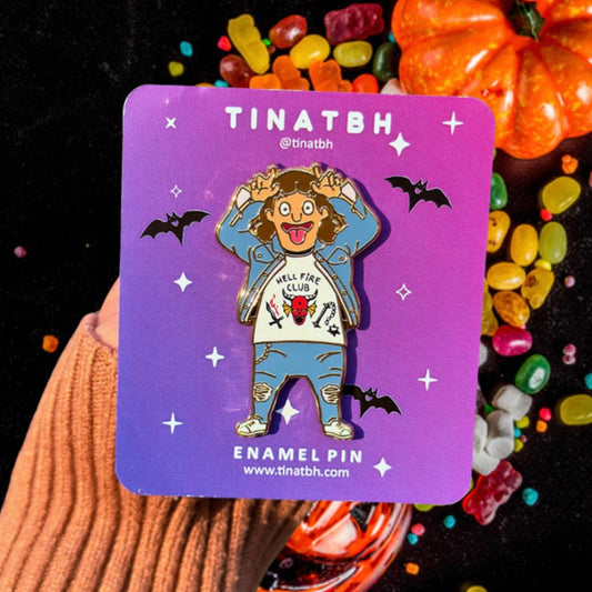 Gene Munson Enamel Pin