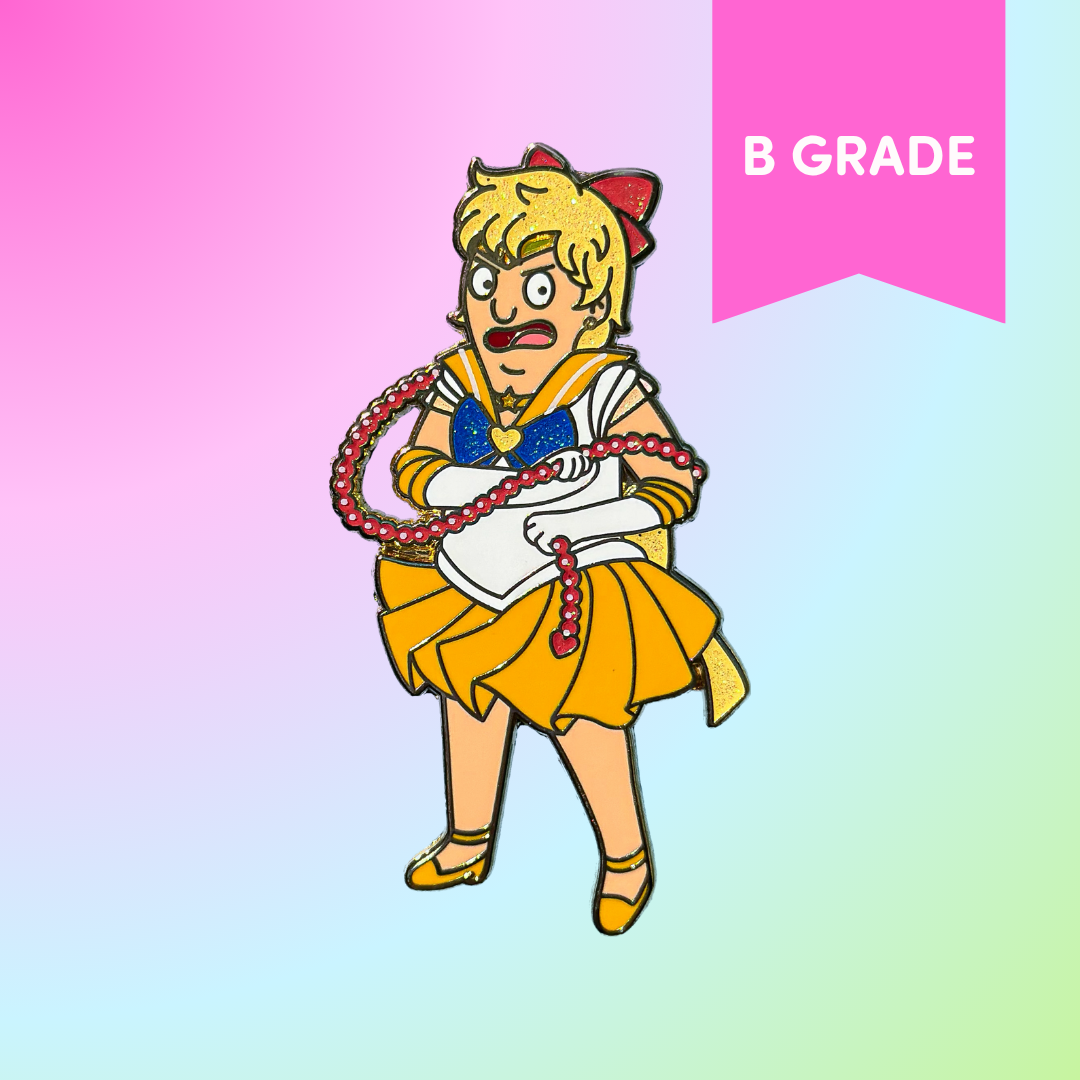 Super Sailor Gene Enamel Pin - [B GRADE]