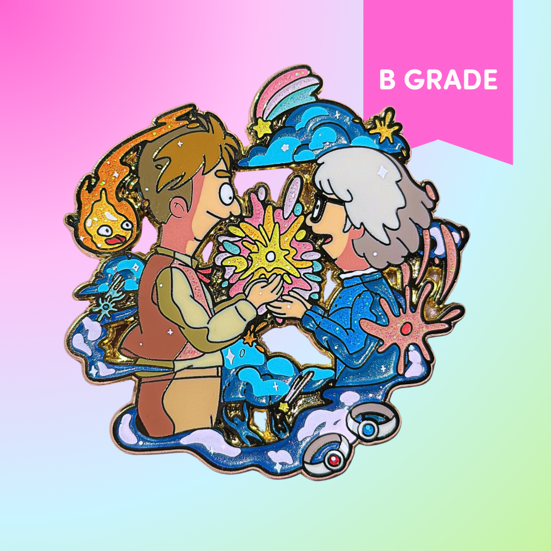 The Boy Who Swallowed a Star Enamel Pin - B GRADE