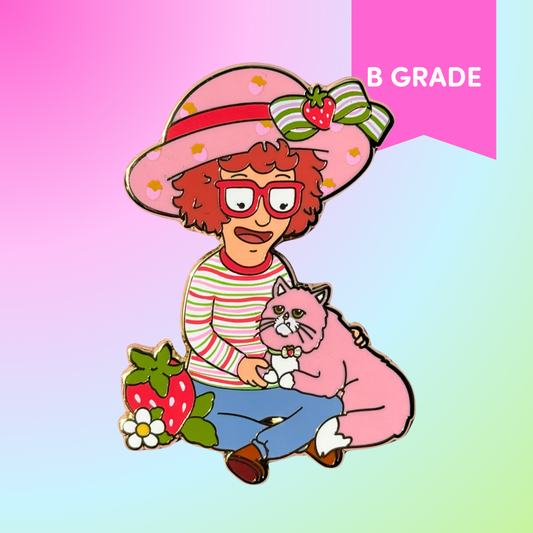 Tina Shortcake Enamel Pin - B GRADE