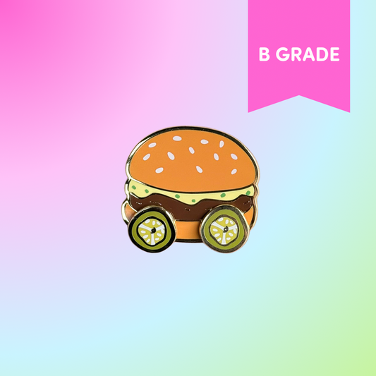 Pickle Wagon Enamel Pin - B GRADE