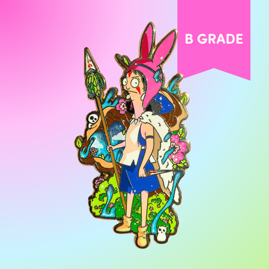 Wolf Princess Enamel Pin - B GRADE
