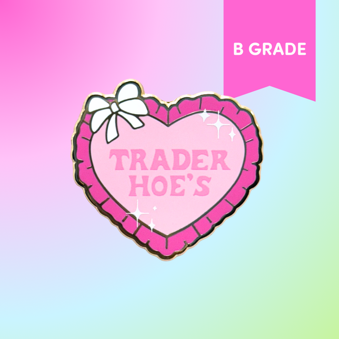 Trader Hoe's Enamel Pin - [B GRADE]