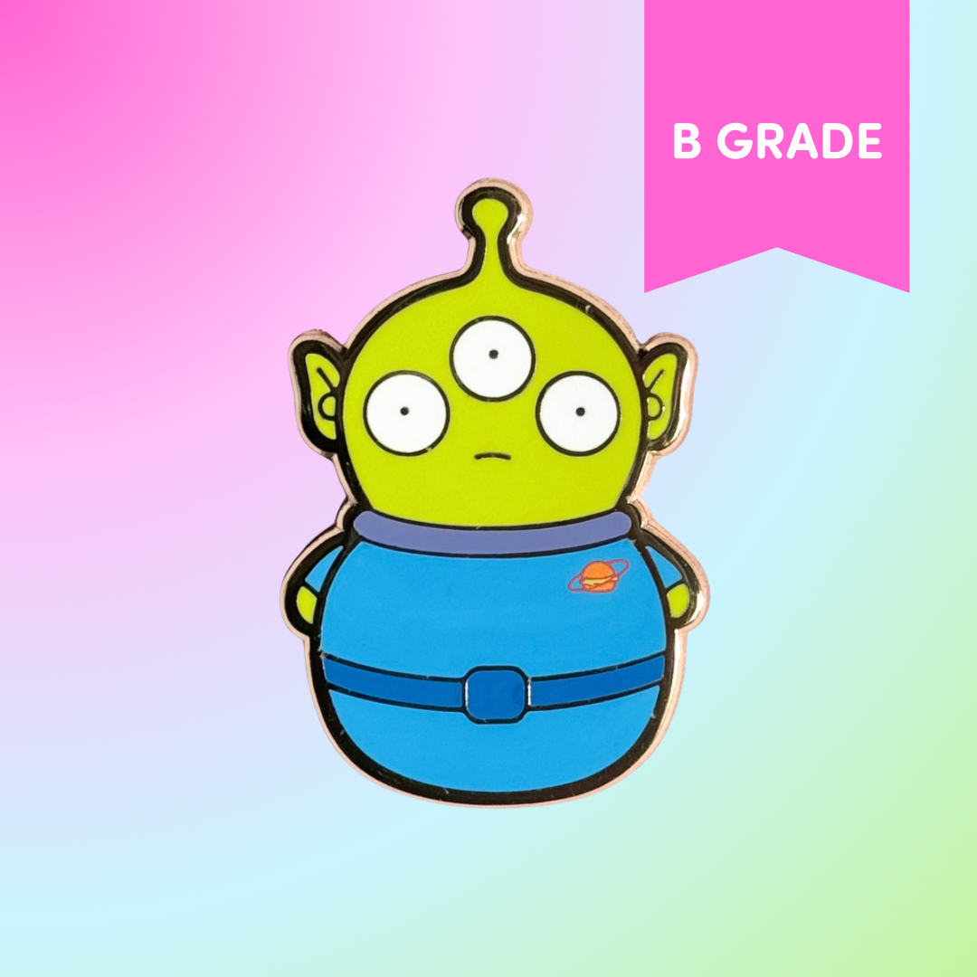 Alien Kuchi Enamel Pin - [B GRADE]