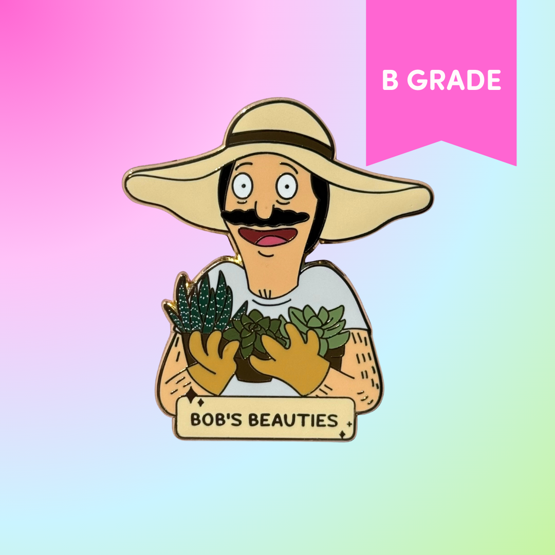 Bob's Beauties Enamel Pin [B GRADE]