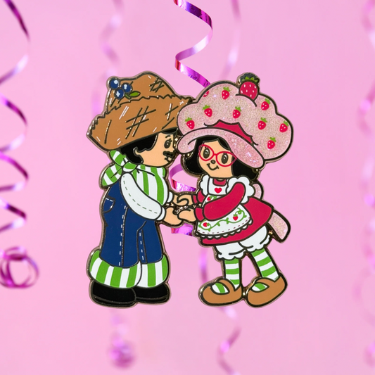 Berry Burger Brunch Enamel Pin