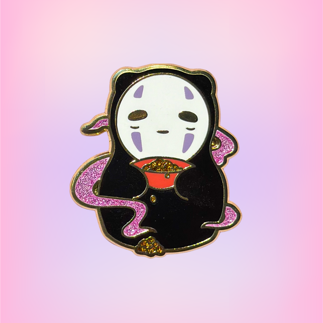 Faceless Spirit Enamel Pin [PREORDER]