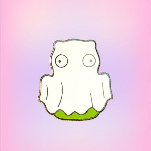 Spooky Ghost Enamel Pin [PREORDER]
