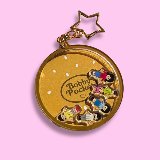 Bobby Pocket Shaker Keychain