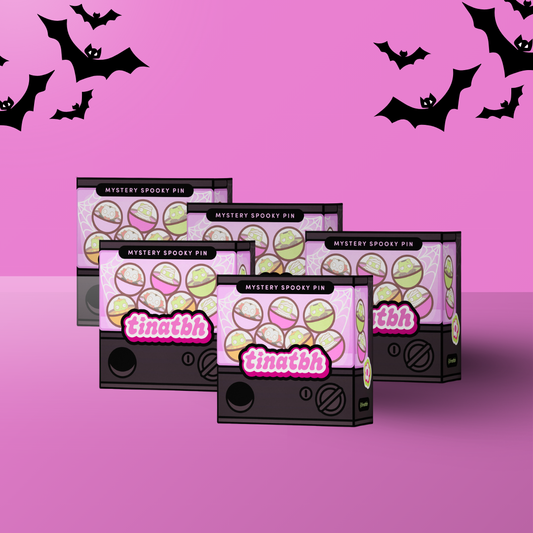 Mystery Spooky Pin Blind Box Series - The Complete Set