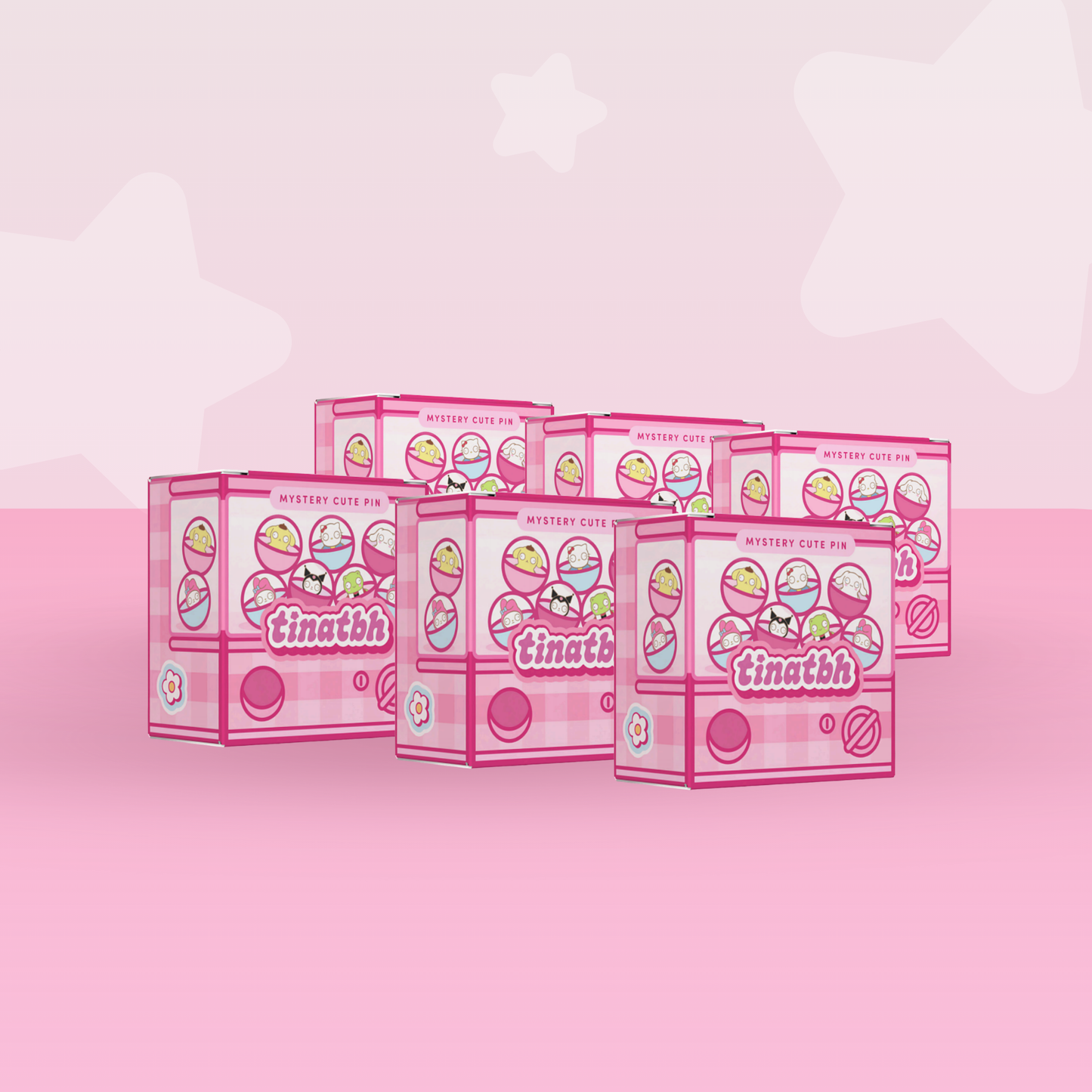 Mystery Cute Pin Blind Box Series - The Complete Set