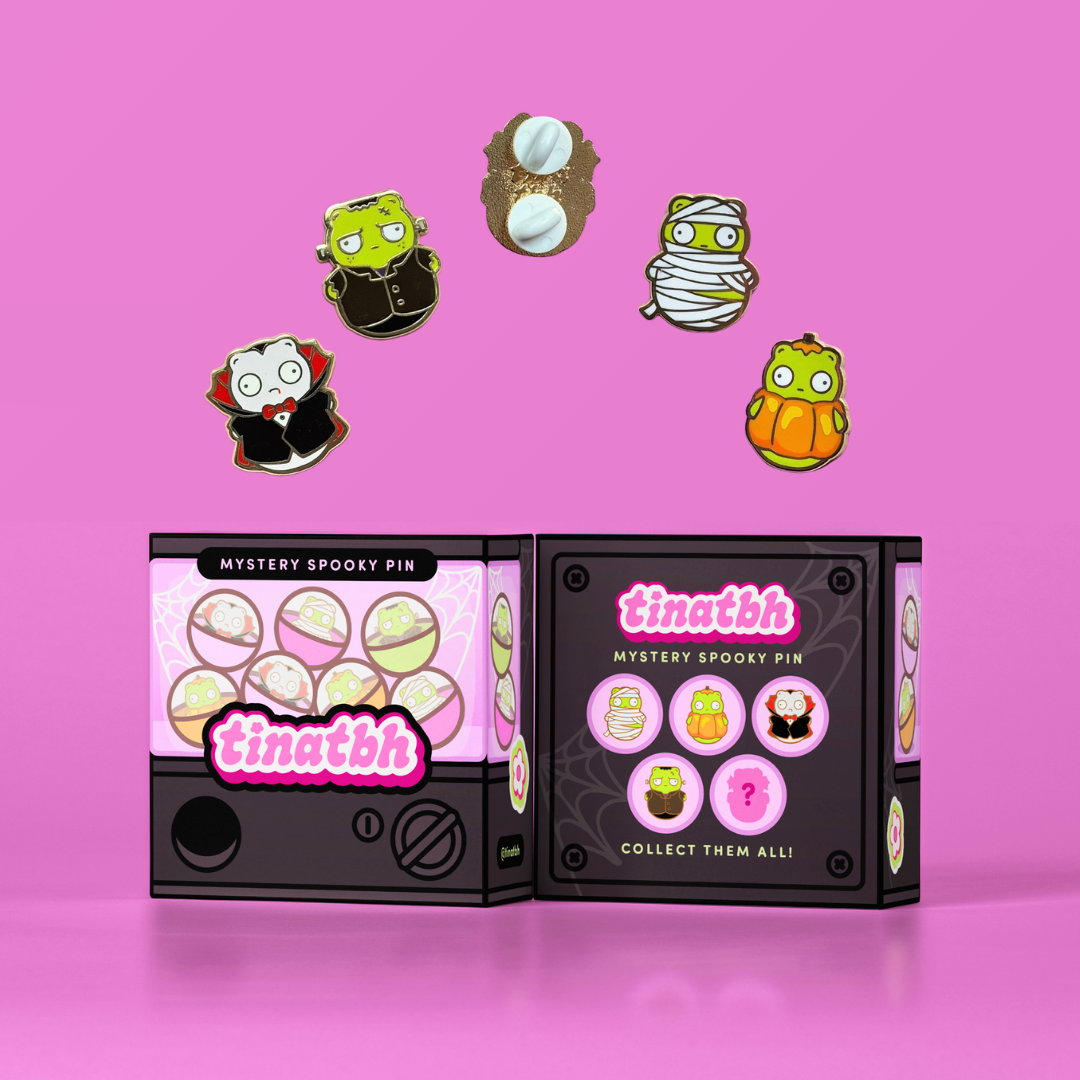 Mystery Spooky Pin Blind Box Series