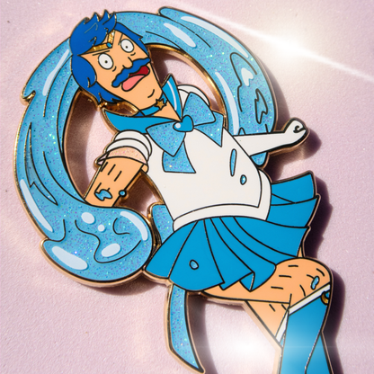 Super Sailor Bob Enamel Pin