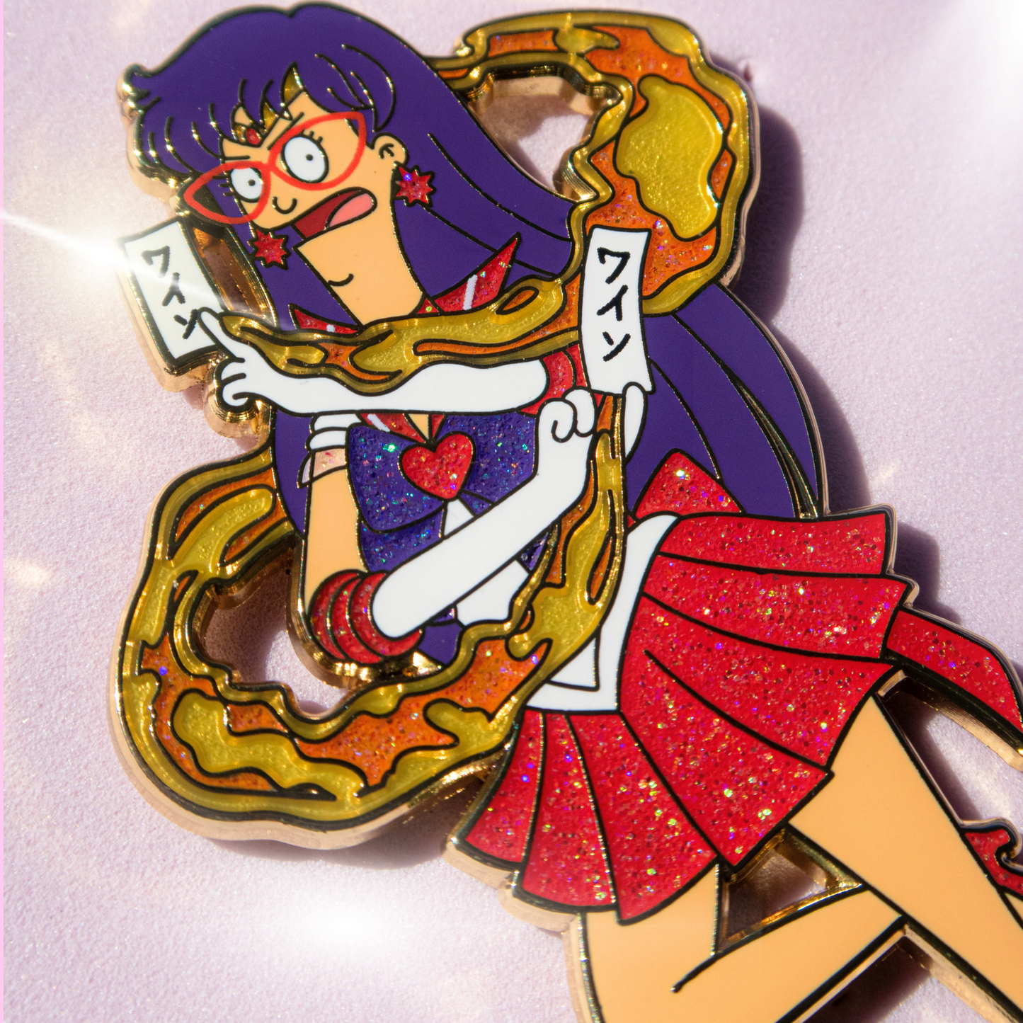 Super Sailor Linda Enamel Pin