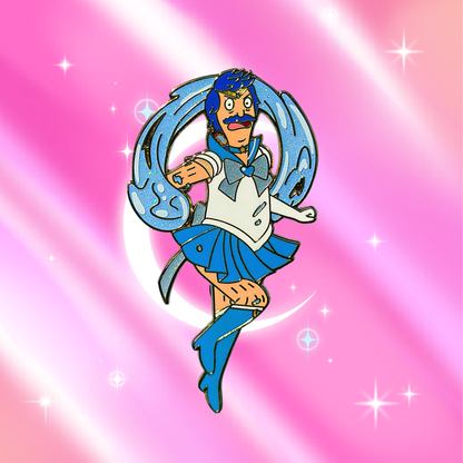 Super Sailor Bob Enamel Pin