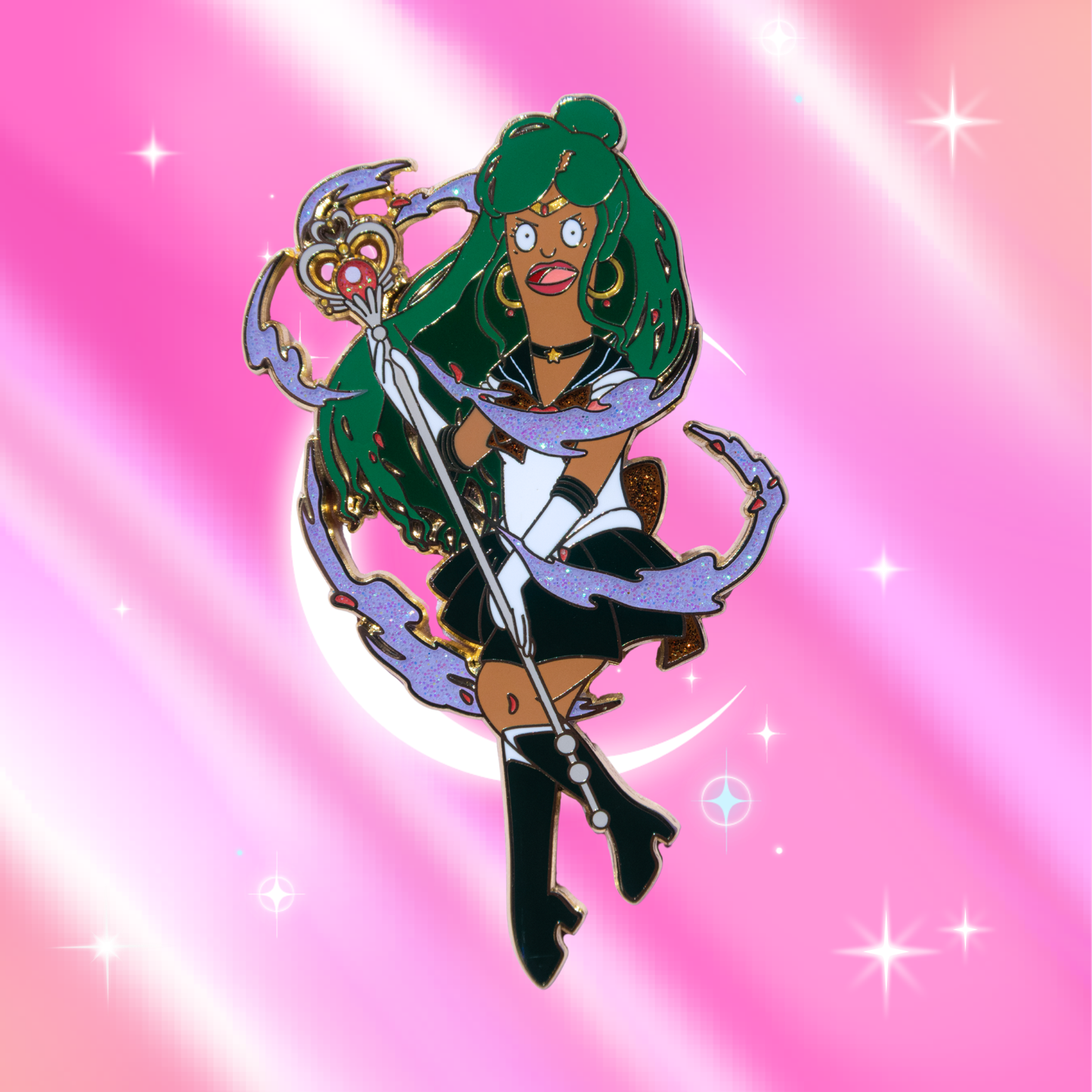 Super Sailor Marshmallow Enamel Pin
