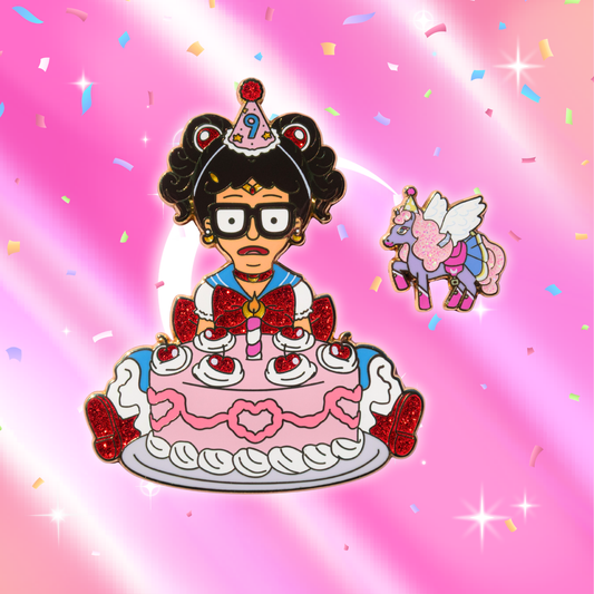 tinatbh 9th Birthday Enamel Pin Set [LIMITED EDITION]