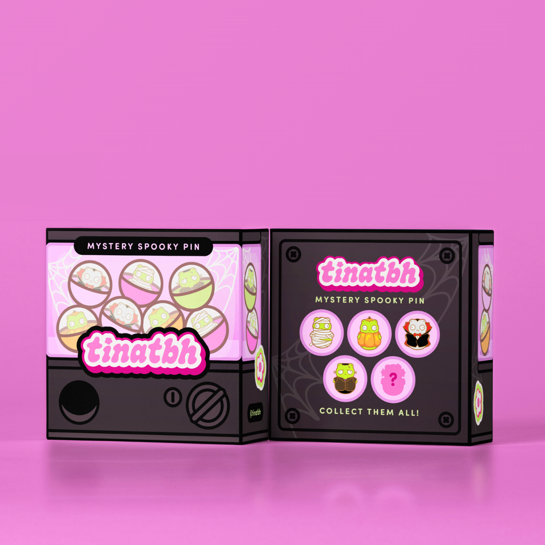 Mystery Spooky Pin Blind Box Series