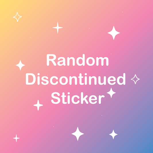 Random Discontinued Sticker